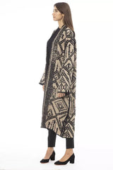 Σκανδιναβική διπλή Jacquard Elegance Coat