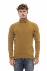 Eleganter Rollkragenpullover in Braun