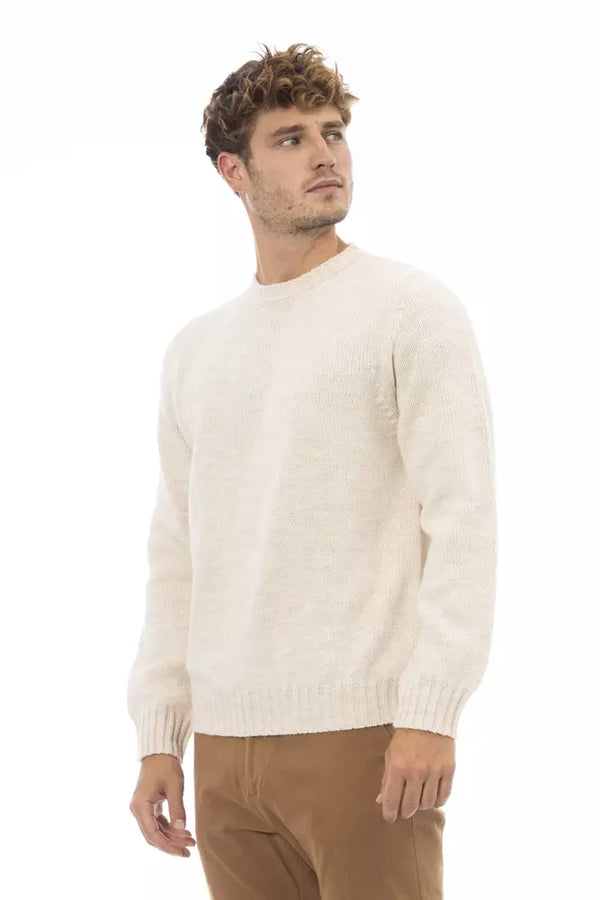 Κομψό πουλόβερ μείγμα Alpaca Crewneck Alpaca