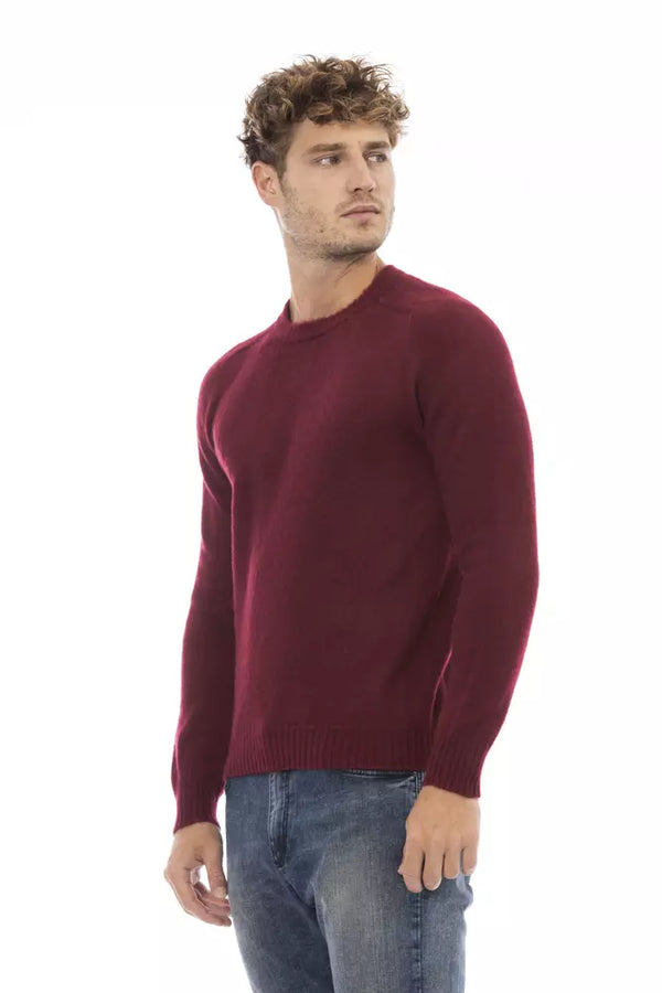 Klassischer Crewneck Crimson Pullover