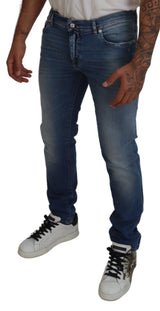 Jean en jean en denim italien chic slim slim