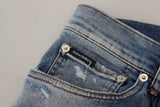 Jean en jean en denim italien chic slim slim