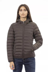 Jacket à capuche pour femmes matelassées élégantes