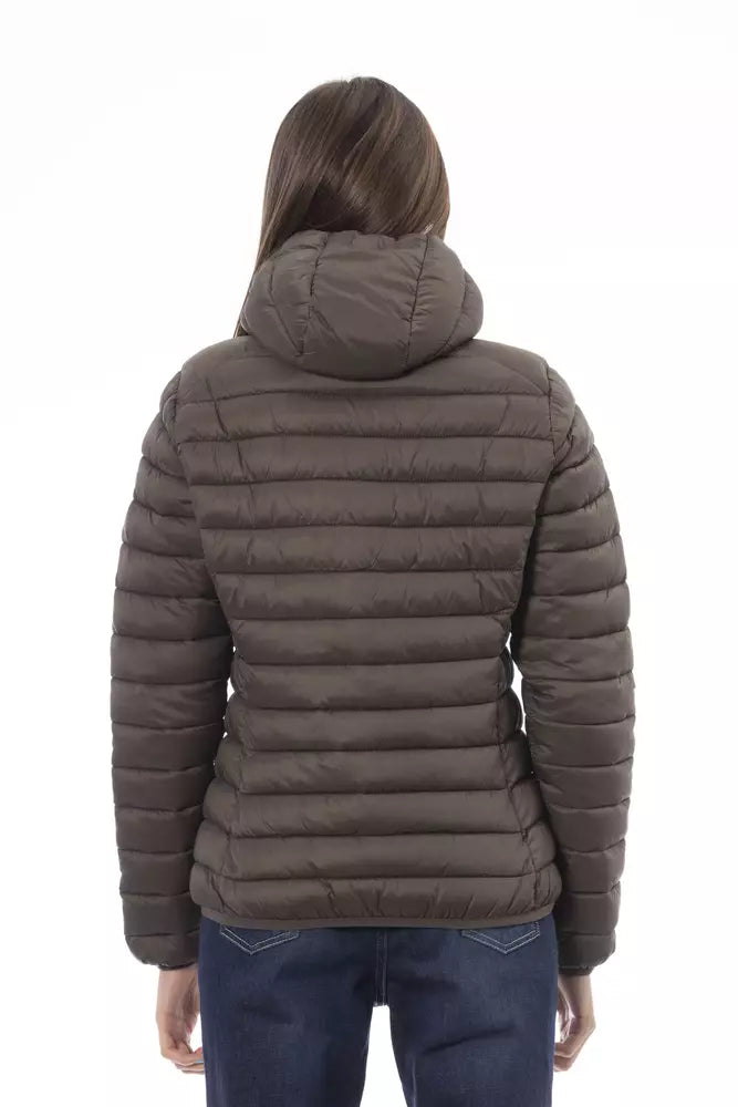 Jacket à capuche pour femmes matelassées élégantes