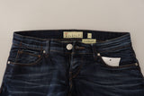 Jeans lavati blu chic slim fit