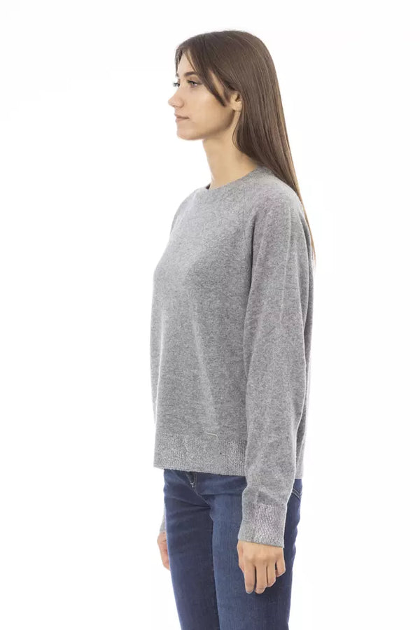 Eleganter Cashmere Cashmere Mischpullover der Besatzung