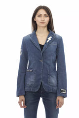 Chic Patchwork Denimjacke