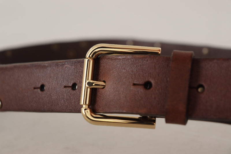 Ceinture en cuir élégante avec boucle en métal