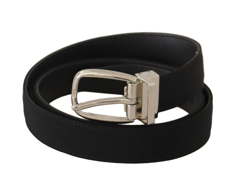 Elegant Engraved Buckle Leather Belt