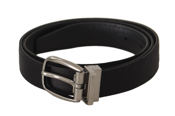 Ceinture en cuir en soie élégante avec boucle de logo