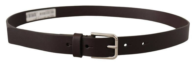 Ceinture en cuir élégante avec boucle de logo