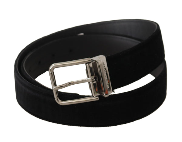 Ceinture en cuir en velours sophistiqué