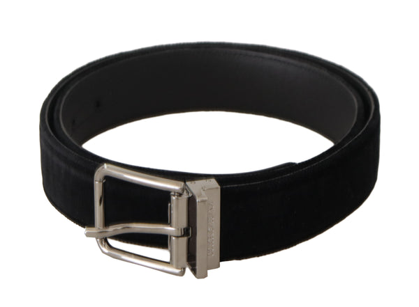 Ceinture en cuir en velours sophistiqué