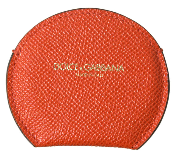 Elegante supporto specchio arancione arancione