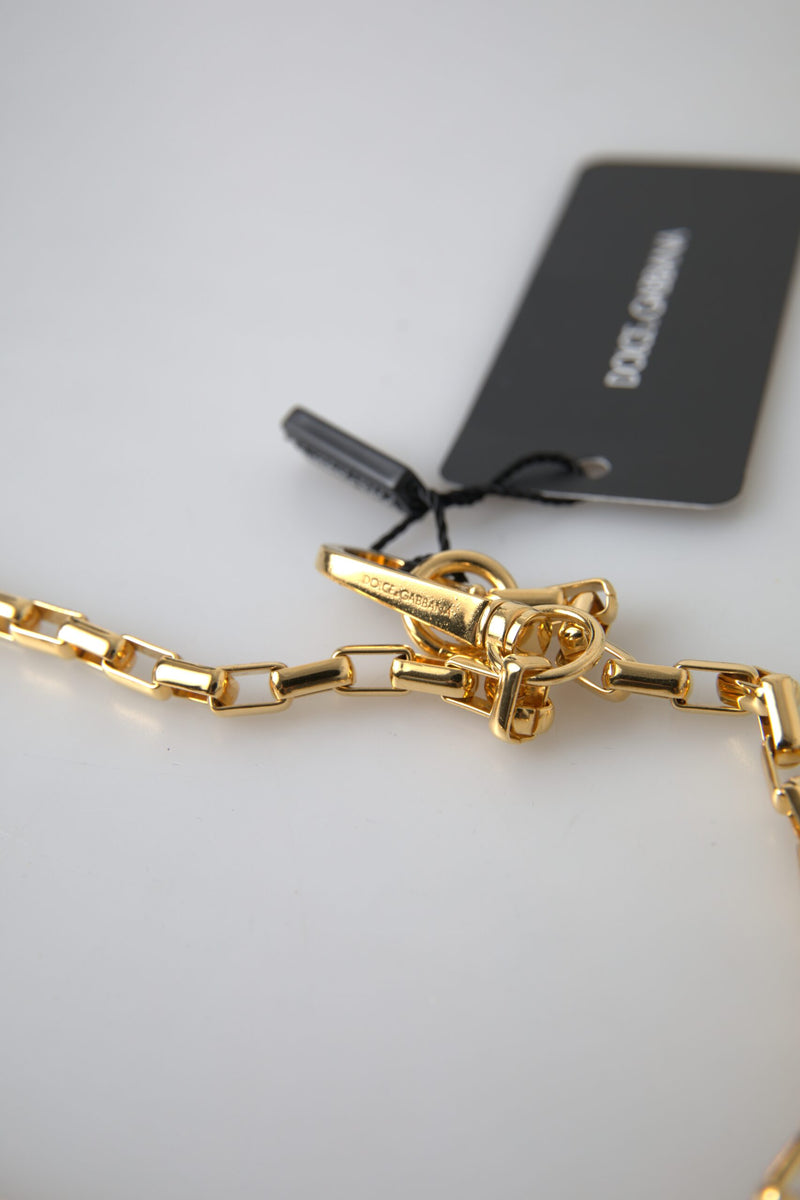 Chic Gold Charm Chain Halskette