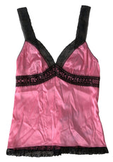 Seidencharme rosa Camisole