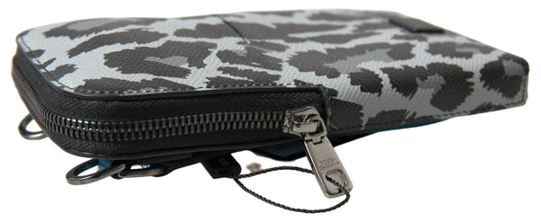 Elegante Leder -Crossbody -Telefontasche