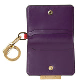 Lila Leder French Lap Wallet