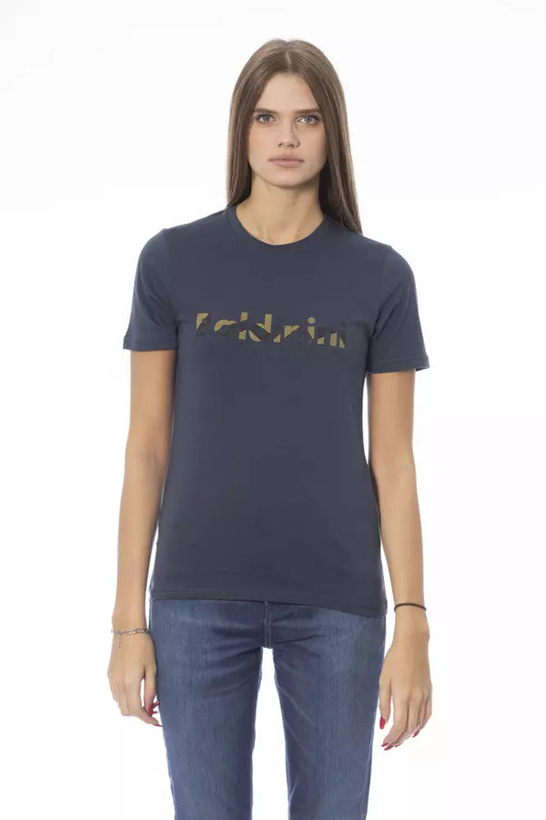 T-shirt a maniche corte dell'equipaggio chic