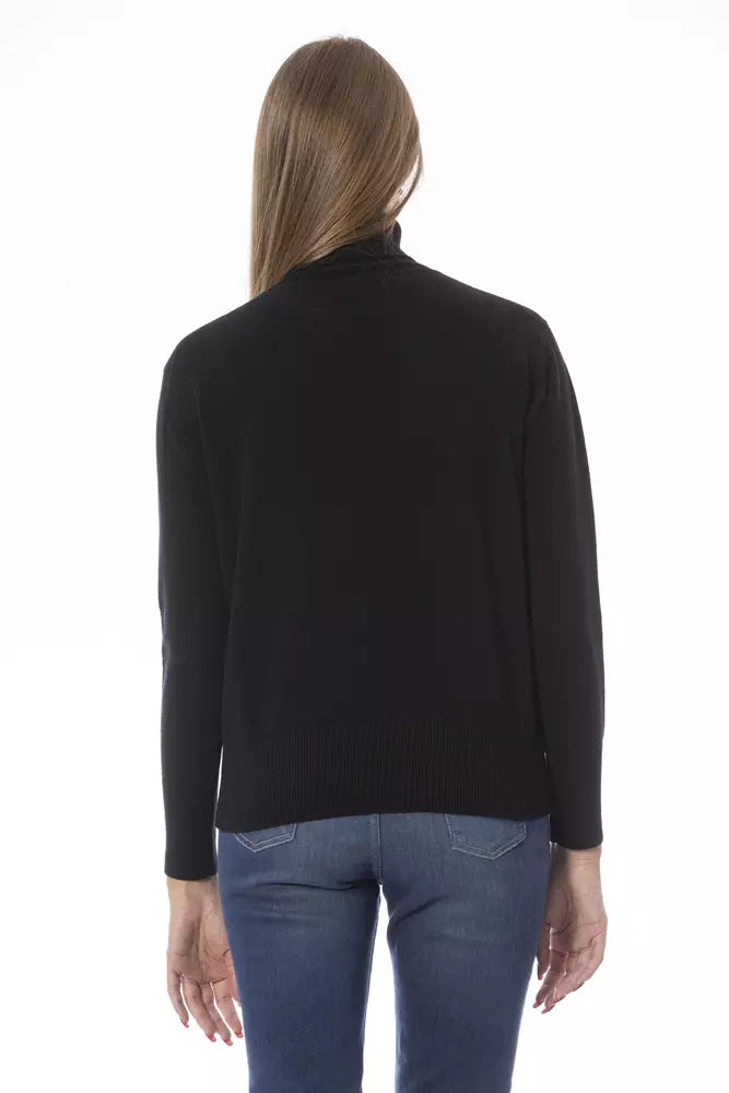 Eleganter Rollkragenpullover in Luxus-Woll-Cashmere-Mischung