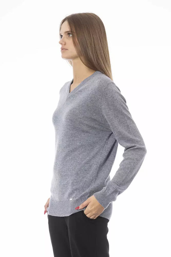 Chic V-Neck Cashmere Blend πουλόβερ