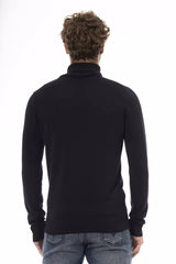 Eleganter blauer Modal-Cashmere-Pullover für Männer