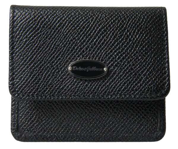 Elegant Leather Bifold Coin Purse Wallet