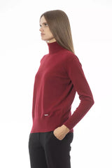 Scarlet Luxe Wollkashmere Mischschildkragenpullover Pullover