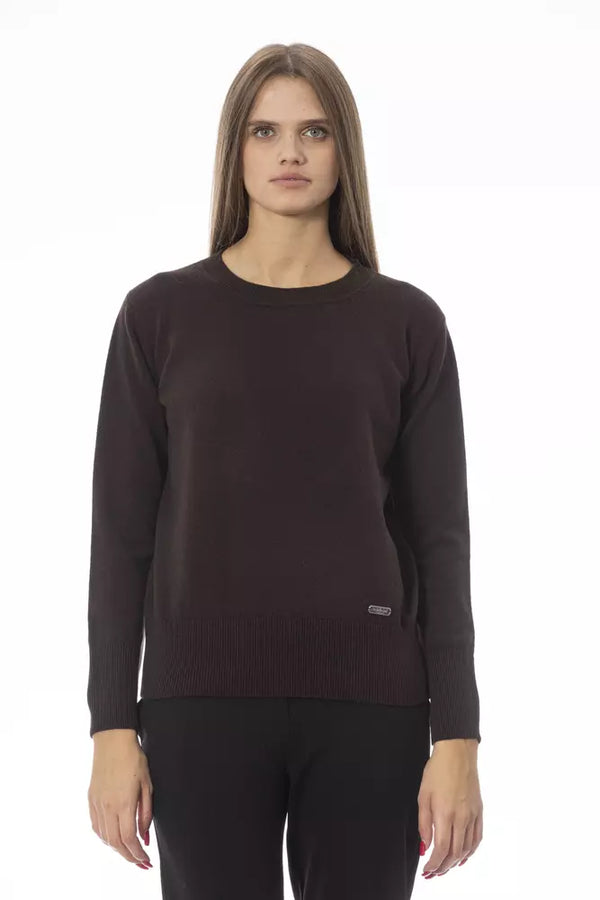 Maglione di miscela in lana-caeshmere a colpa chic.