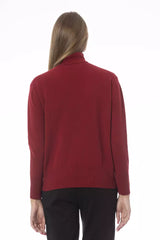 Scarlet Luxe Wool-Cashmere Blend Turtleneck πουλόβερ