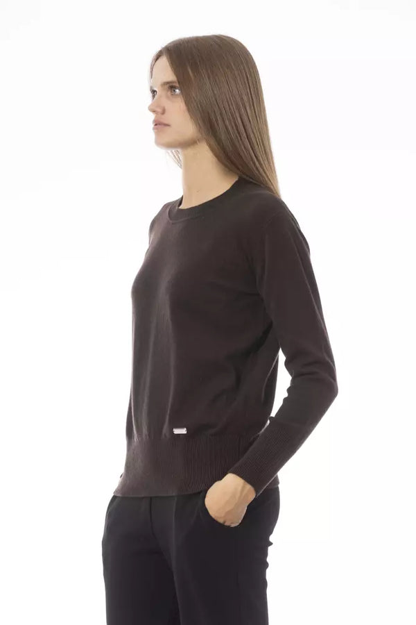 Maglione di miscela in lana-caeshmere a colpa chic.