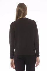 Chic Crew Neck Woll-Cashmere-Mischpullover