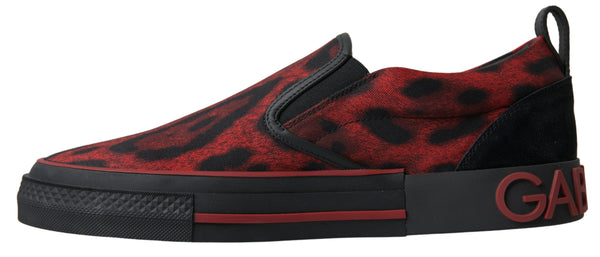 Chic Leopard Print Slaser Sneakers