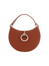 SEPIA Brown Piccola borsa in pelle Arlène