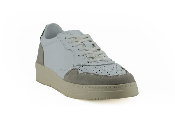 Eleganti sneaker in pelle bianca