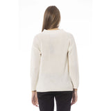 Chic Beige Vulcano Neck Cosy Pullover