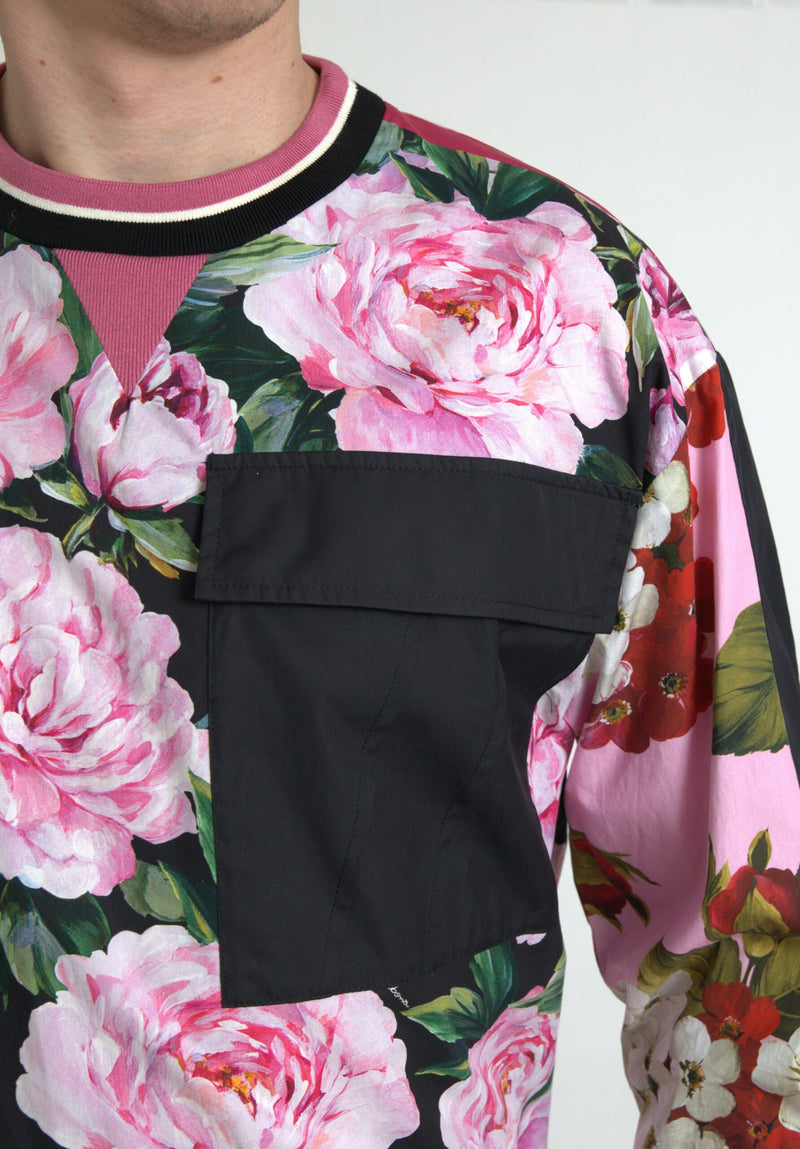 Floral Extravagance Crewneck πουλόβερ