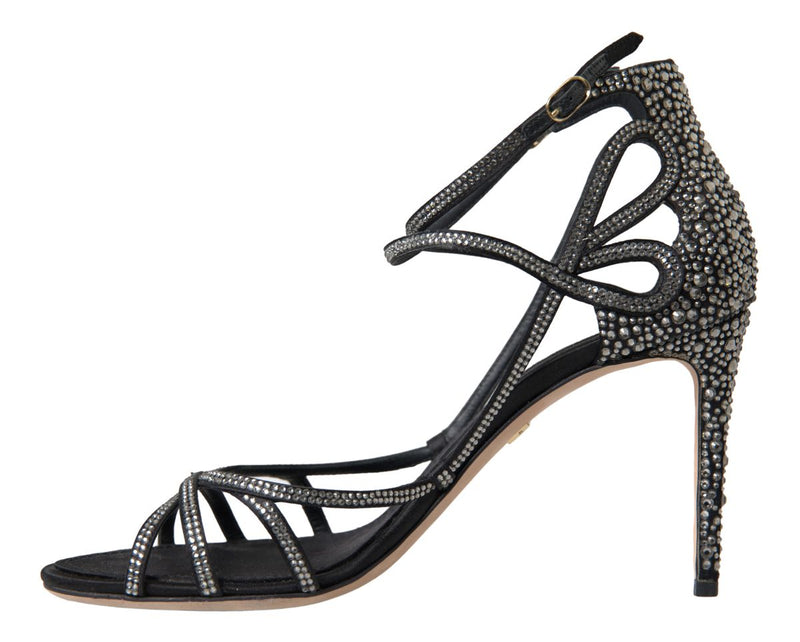 Elegante Keira -Strass -Stiletto -Sandalen