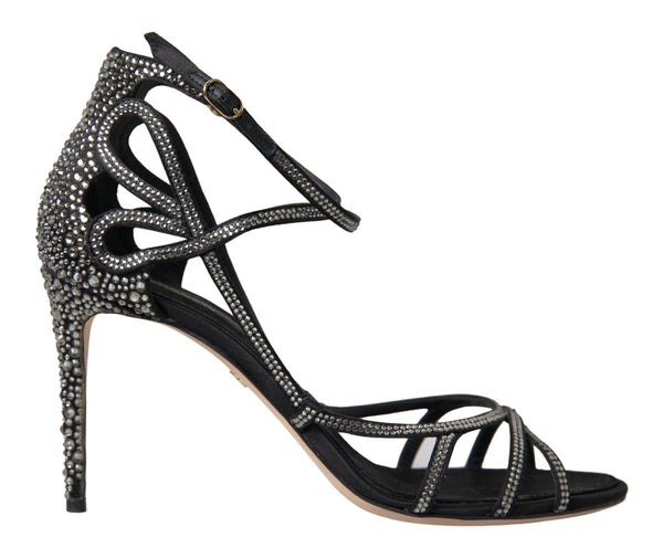 Elegante Keira -Strass -Stiletto -Sandalen