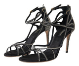 Elegante Keira -Strass -Stiletto -Sandalen