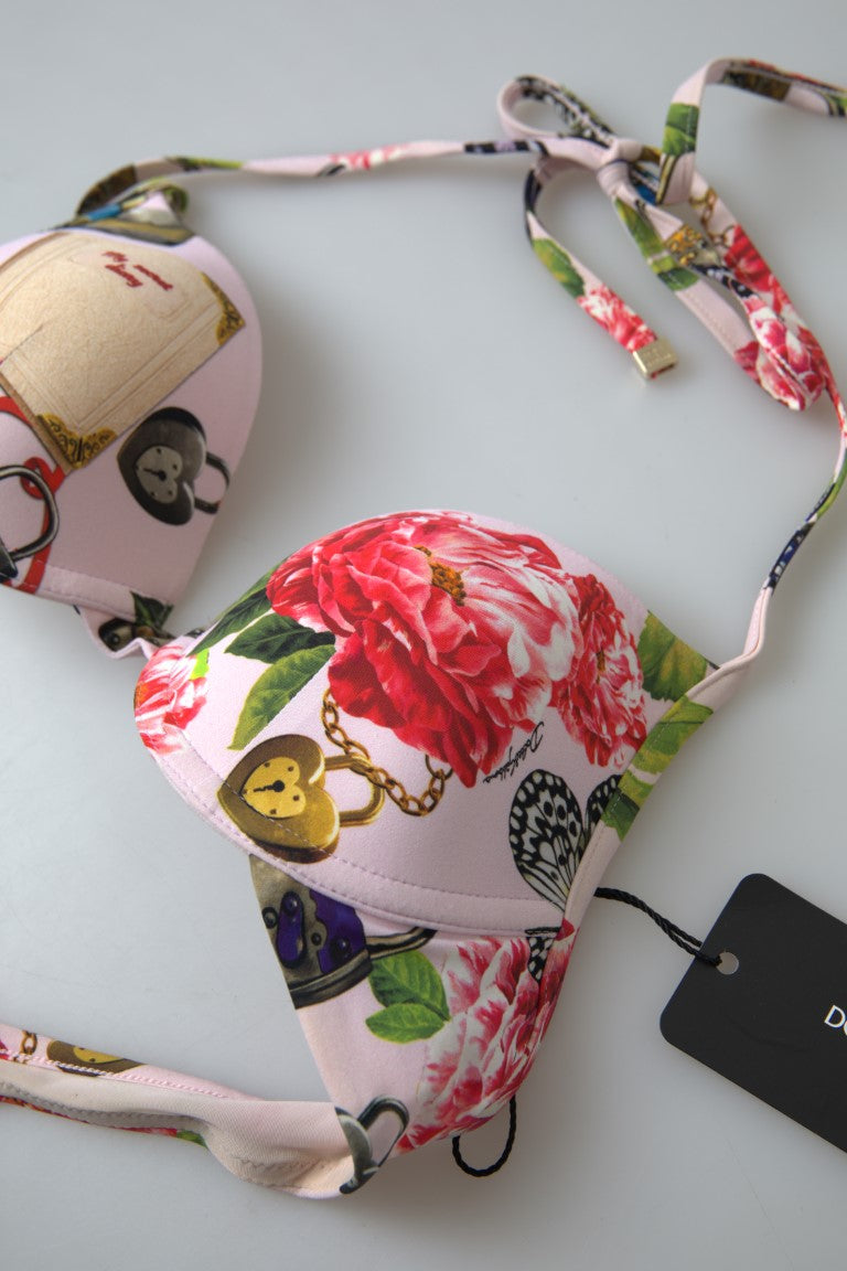 Bikini floral chic Élégance