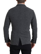 Elegant Slim Fit Cashmere Blazer