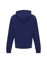 Eleganter dunkelblauer Monogramm Hoodie