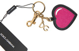 Elegant Elegant Black Enbear Keetchain avec accent fuchsia