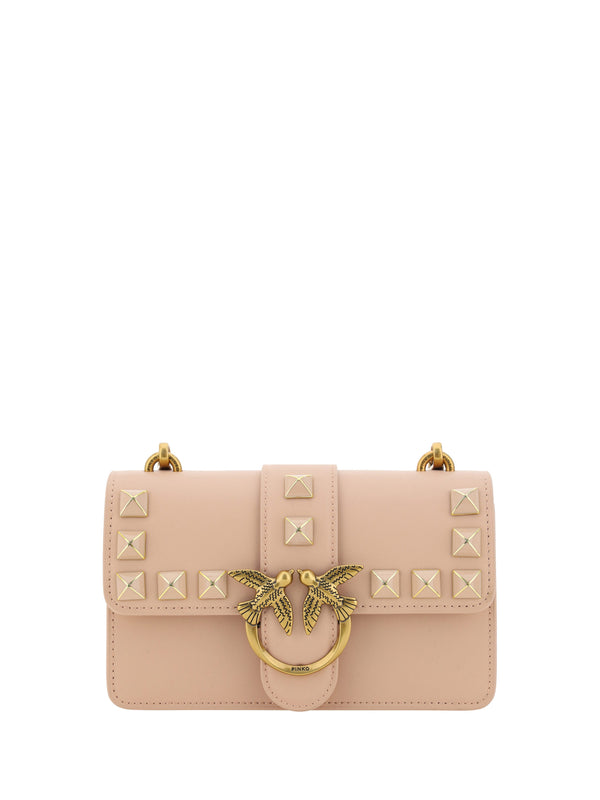 Chic Pink Cipria Mini Love Shoulder Bagn