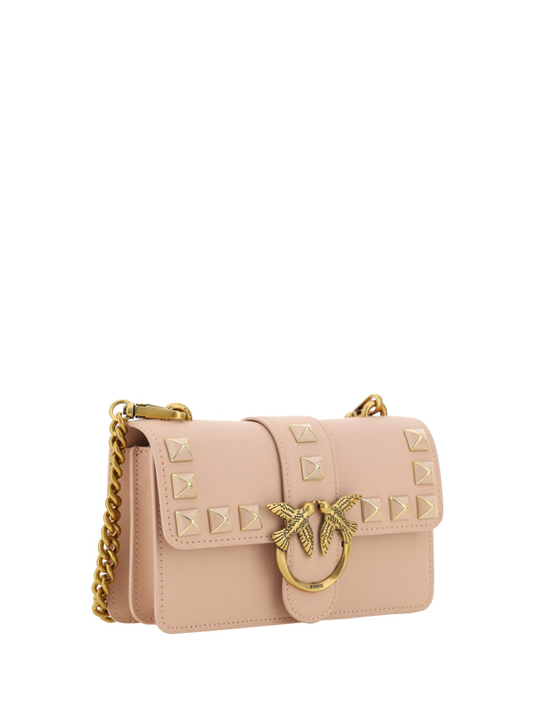 Chic rose cipria mini sac d'épaule d'amour