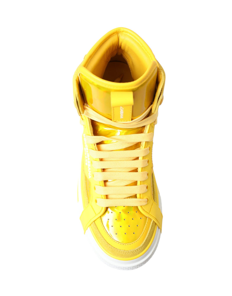 Chic High-Top-Farbblock-Sneaker