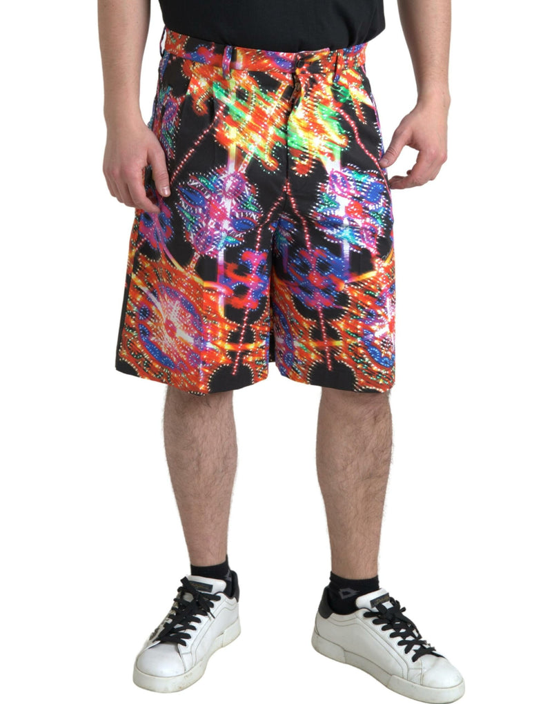 Shorts des Bermudes imprimées multicolores