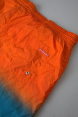 Gradienteneffekt Schwimmshorts in lebendiger Orange