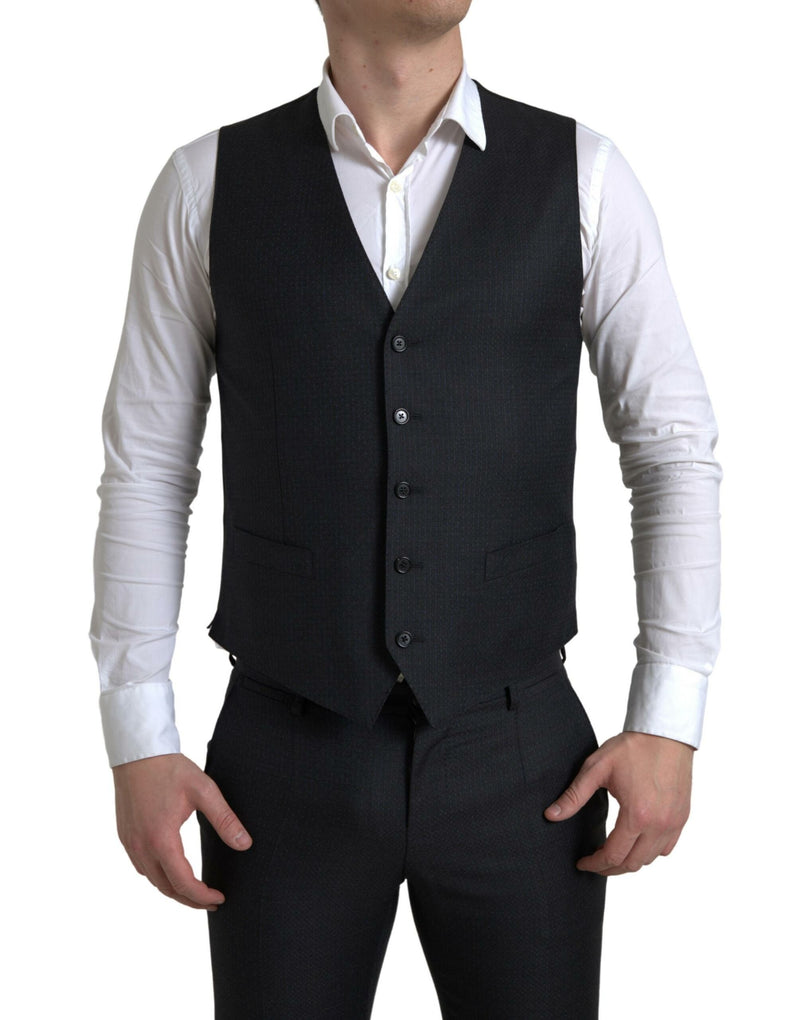 Traje de 3 piezas elegante de 3 piezas de Martini Slim Fit